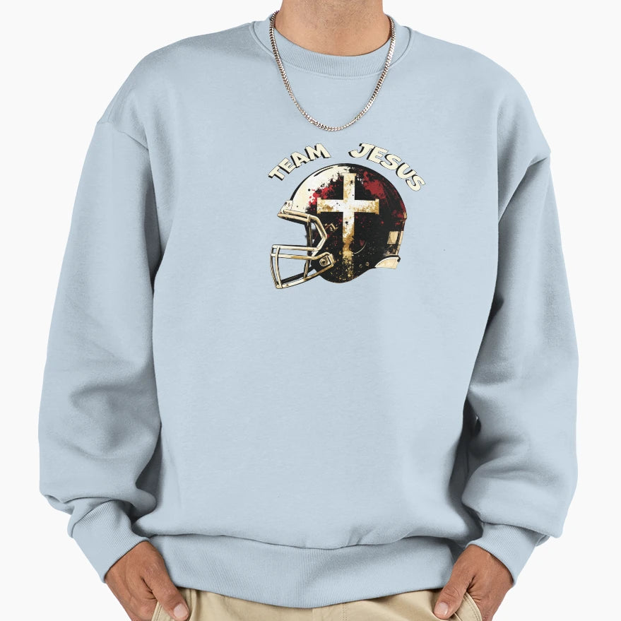 Team Jesus Christian Sweatshirt - Fun Novelty Design Men Women - T-Shirt, Sweatshirt, Hoodie