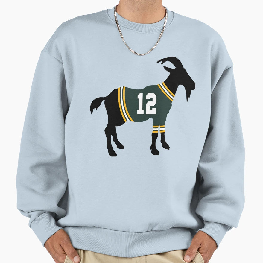 Football Player AR Goat Best Sweatshirt - Fun Novelty Design Unisex - T-Shirt, Sweatshirt, Hoodie