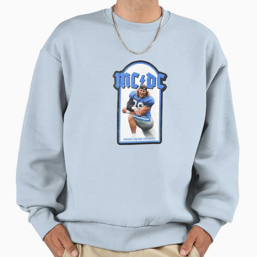Detroit Lions Mc Dc Dan Campbell Sweatshirt - Streetwear Style Unisex - T-Shirt, Sweatshirt, Hoodie