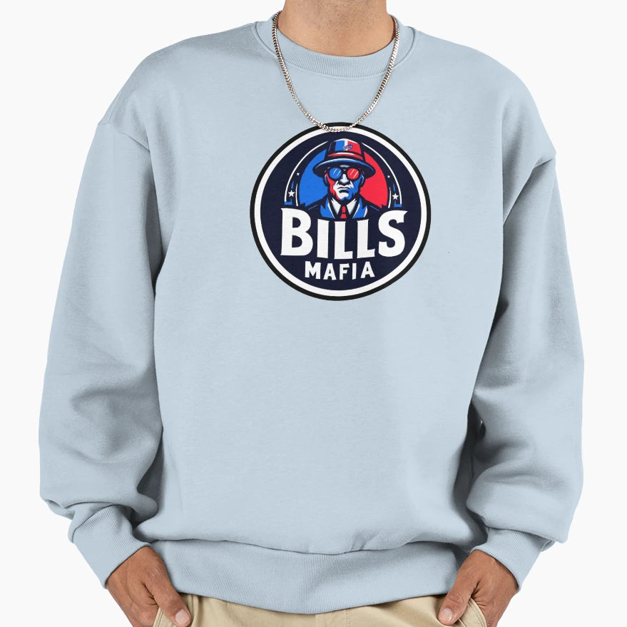 Bills Mafia Sweatshirt - Casual Everyday Wear Men Women - T-Shirt, Sweatshirt, Hoodie