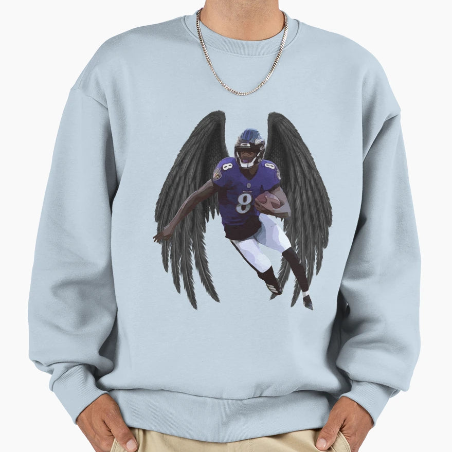 Soaring Lamar Sweatshirt - Novelty Apparel Unisex - T-Shirt, Sweatshirt, Hoodie