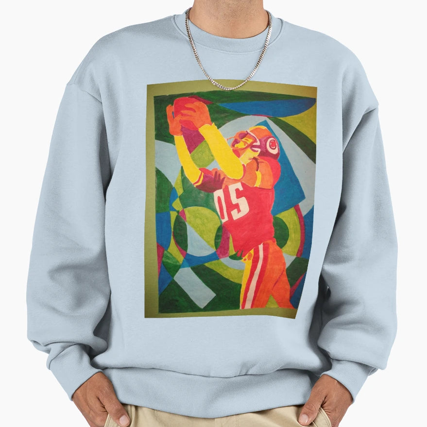 Football Sweatshirt - Graphic Print for Adults - T-Shirt, Sweatshirt, Hoodie