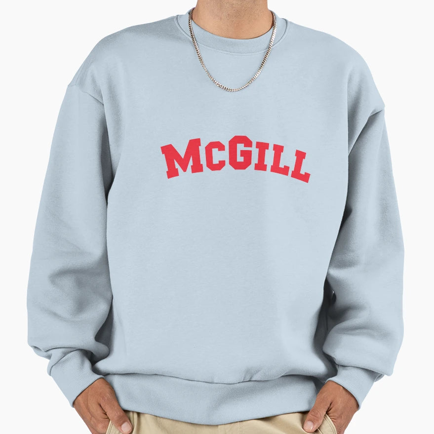 Mcgill Sweatshirt - Casual Everyday Wear Unisex - T-Shirt, Sweatshirt, Hoodie