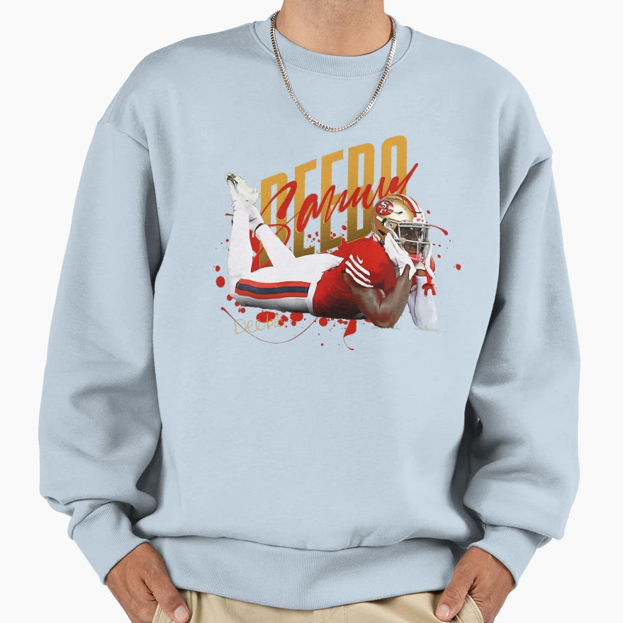 Deebo Sport Samuel 6 Sweatshirt - Novelty Apparel Men Women - T-Shirt, Sweatshirt, Hoodie