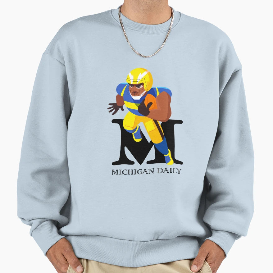 Michigan Daily Sweatshirt - Aesthetic Graphic Men Women - T-Shirt, Sweatshirt, Hoodie
