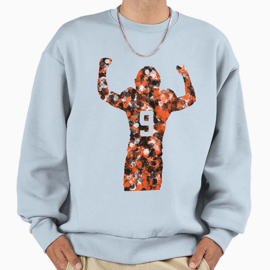 Splatter Burrow Sweatshirt - Graphic Print for Adults - T-Shirt, Sweatshirt, Hoodie