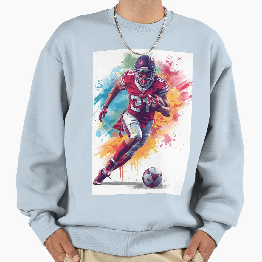 Artsoccer Sweatshirt - Custom Art Print Men Women - T-Shirt, Sweatshirt, Hoodie