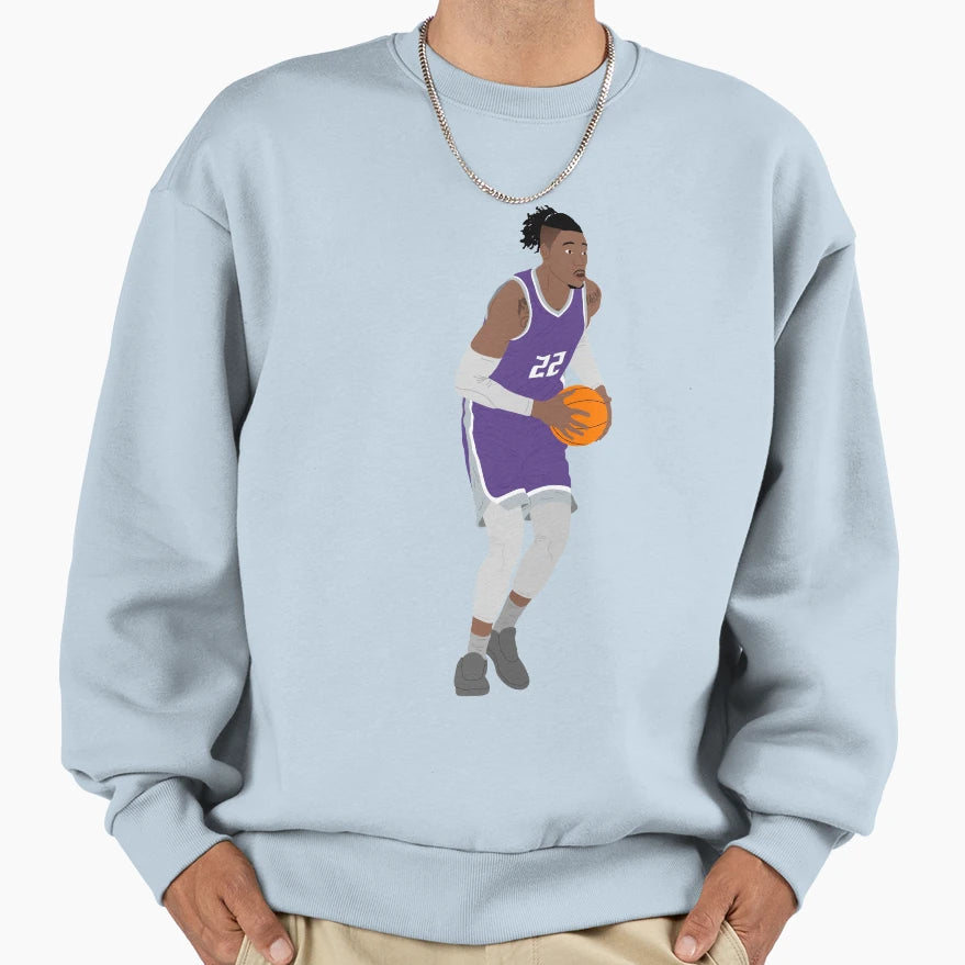 Richaun Holmes Sacramento Basketball Sweatshirt - Unique Graphic Unisex - T-Shirt, Sweatshirt, Hoodie