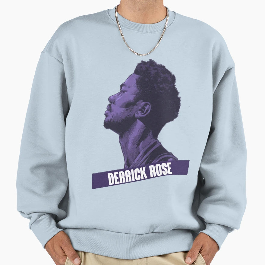 Derrick Purple Ver Sweatshirt - Custom Art Print Men Women - T-Shirt, Sweatshirt, Hoodie