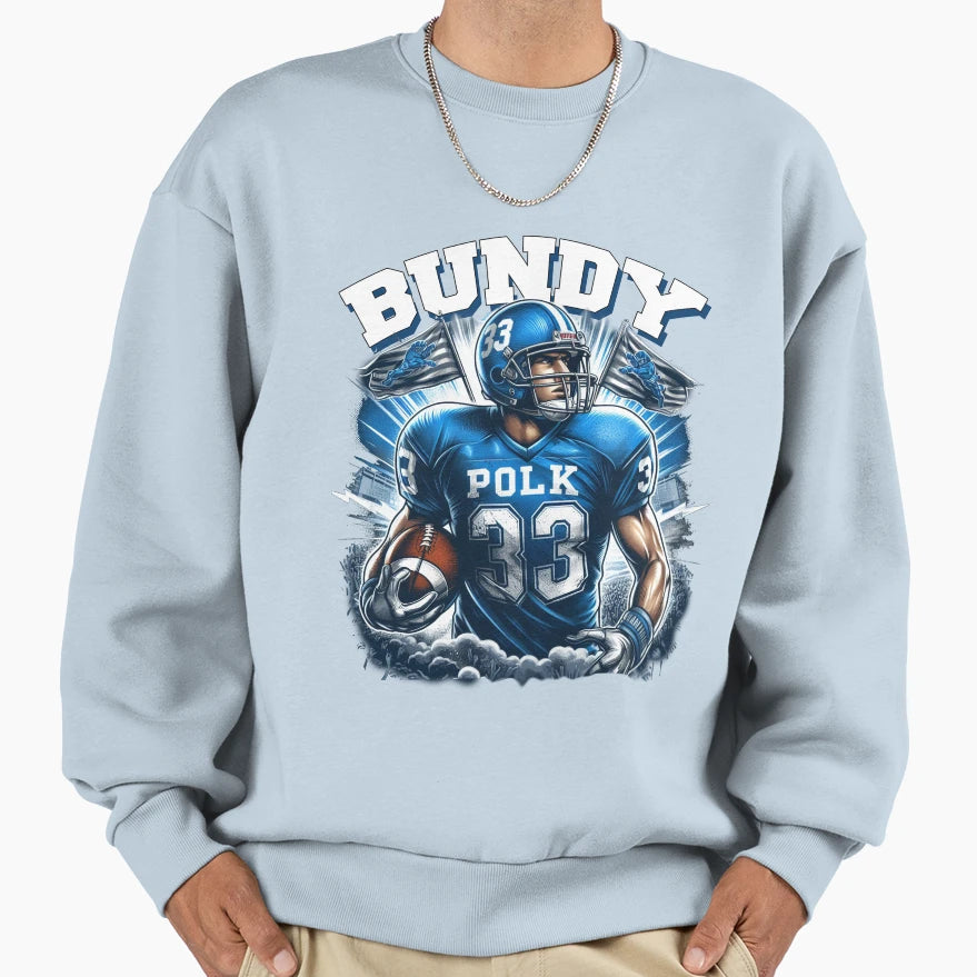 Al Bundy Polk High Football Legend Gridiron T-Shirt - Unique Graphic Unisex - T-Shirt, Sweatshirt, Hoodie