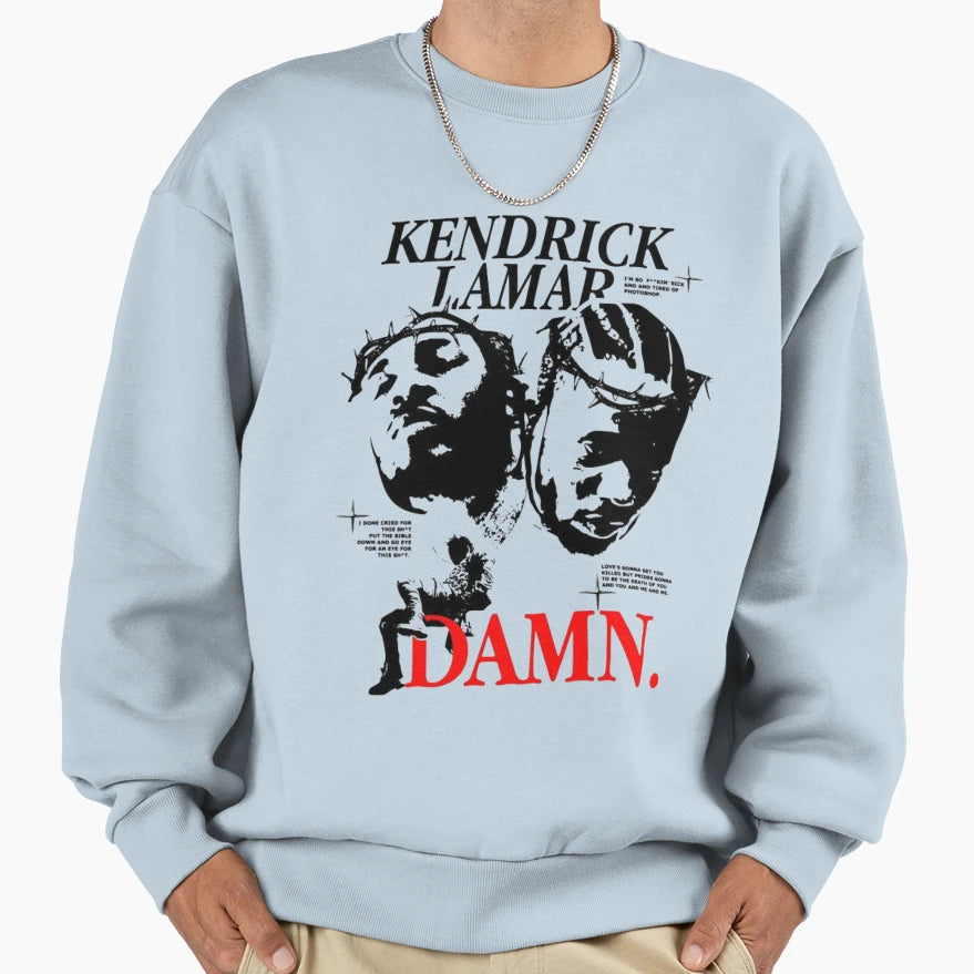 Kendrick Lamar Sweatshirt - Casual Everyday Wear Men Women - T-Shirt, Sweatshirt, Hoodie