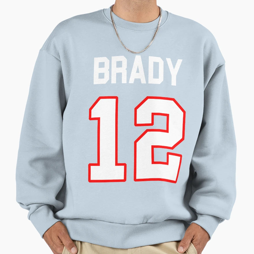 Brady Sweatshirt - Trendy Graphic Unisex - T-Shirt, Sweatshirt, Hoodie