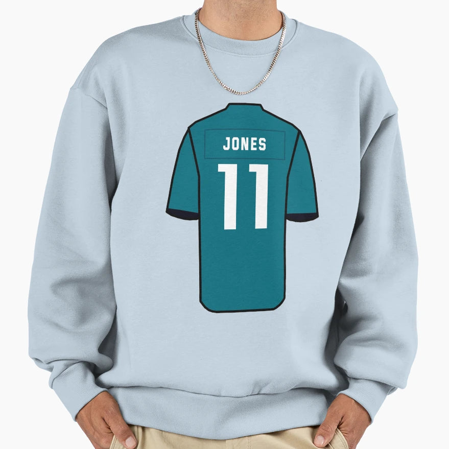 Jones Jersey Sweatshirt - Streetwear Style Men Women - T-Shirt, Sweatshirt, Hoodie