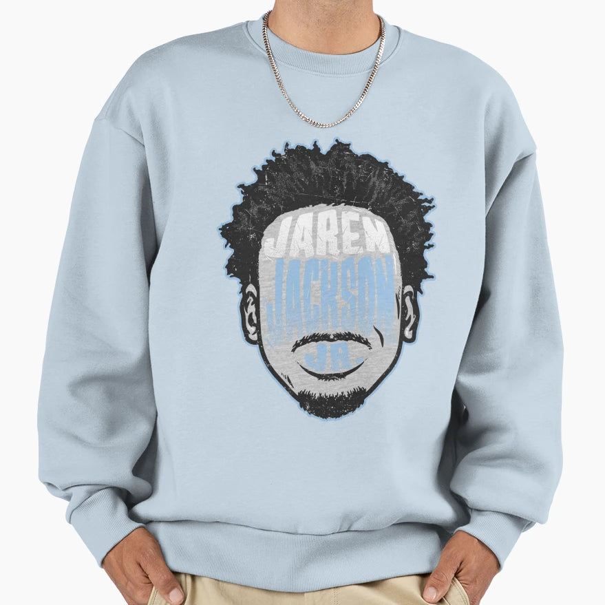 Jaren Jackson Jr Player Silhouette Sweatshirt - Minimalist Print for Adults - T-Shirt, Sweatshirt, Hoodie
