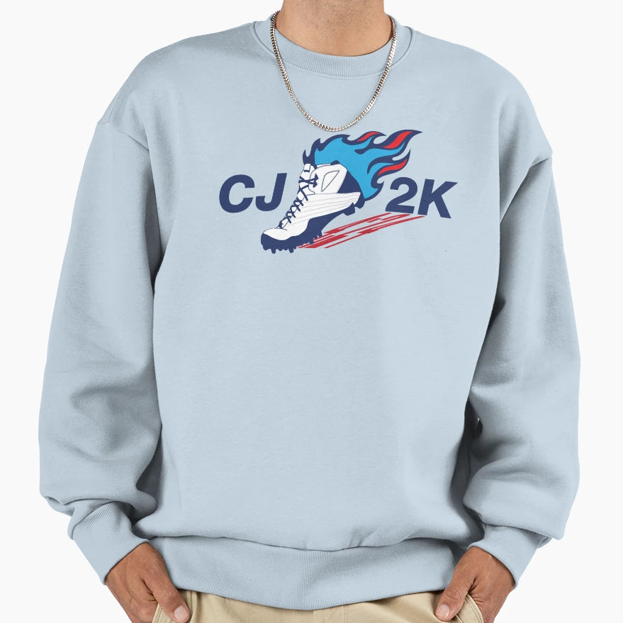Cj2K Fan Sweatshirt - Minimalist Print Men Women - T-Shirt, Sweatshirt, Hoodie