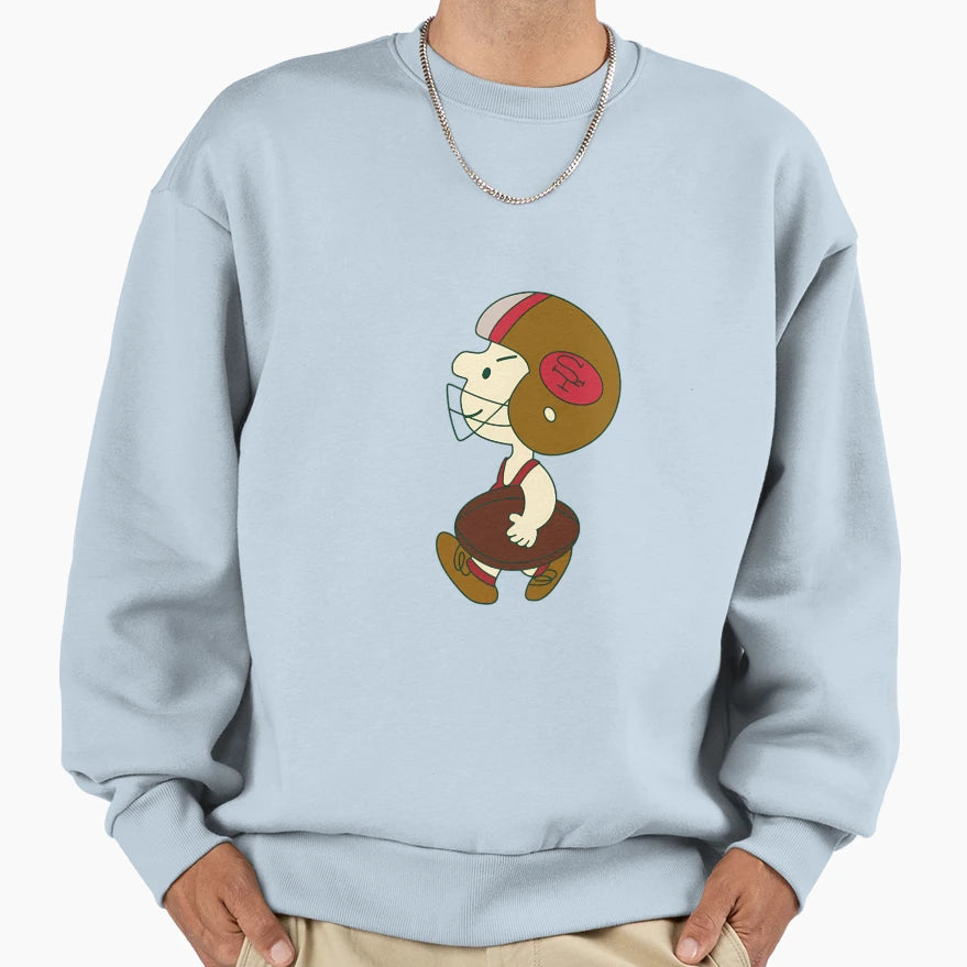 Snoopy 49Ers Sweatshirt - Graphic Print for Adults - T-Shirt, Sweatshirt, Hoodie