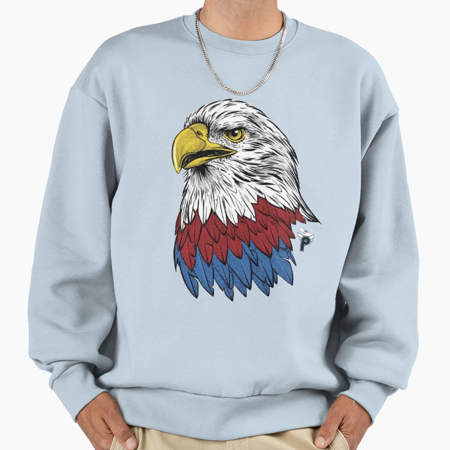 Eagle Sweatshirt - Unique Graphic Unisex - T-Shirt, Sweatshirt, Hoodie