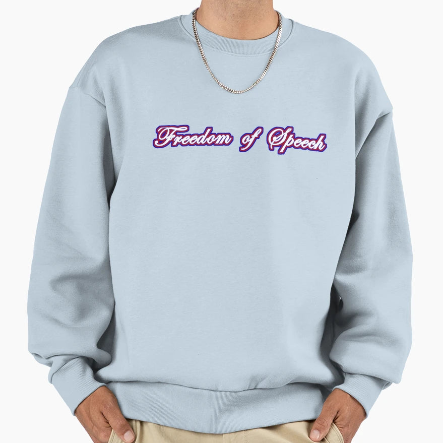 Freedom Speech 1St Amendment Sweatshirt - Trendy Graphic Men Women - T-Shirt, Sweatshirt, Hoodie