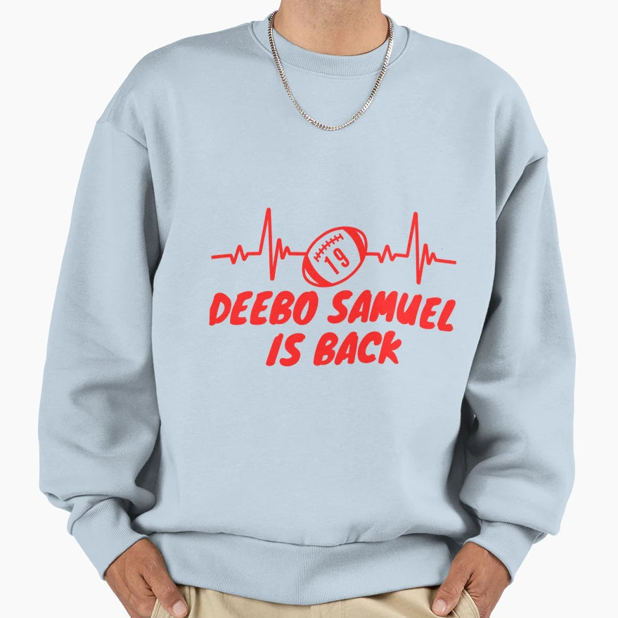 DS Is Back Black And White Sweatshirt - Custom Art Print Men Women - T-Shirt, Sweatshirt, Hoodie