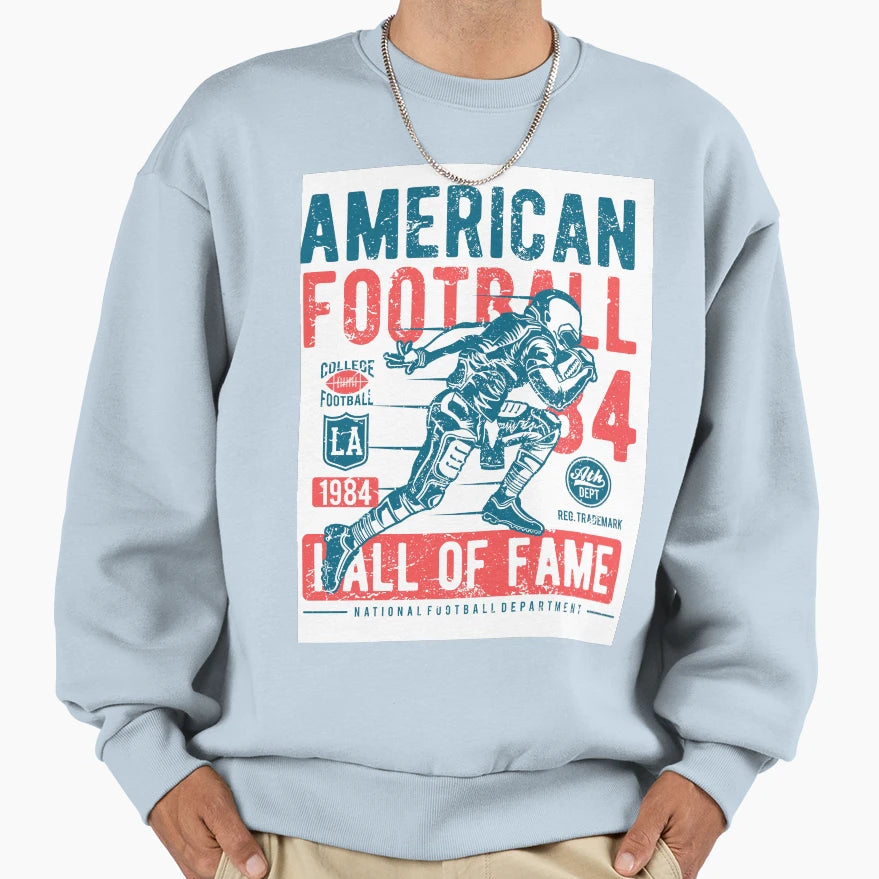 Football Sweatshirt - Custom Art Print Men Women - T-Shirt, Sweatshirt, Hoodie