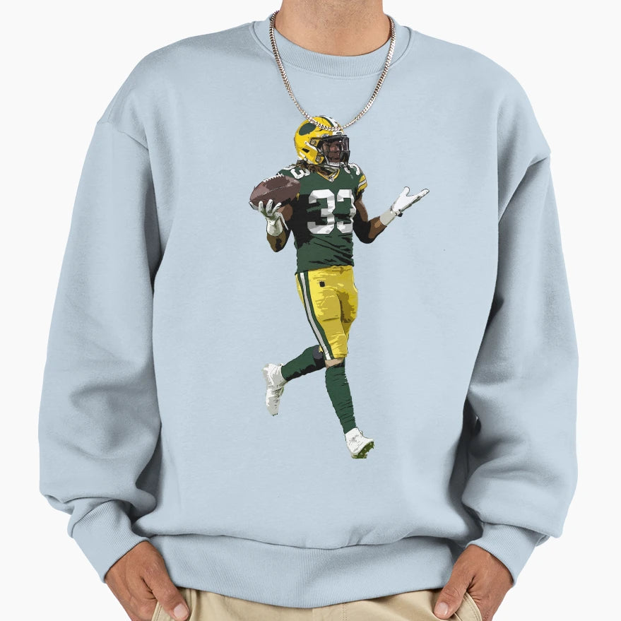 Aaron Jones Sweatshirt - Graphic Print for Adults - T-Shirt, Sweatshirt, Hoodie