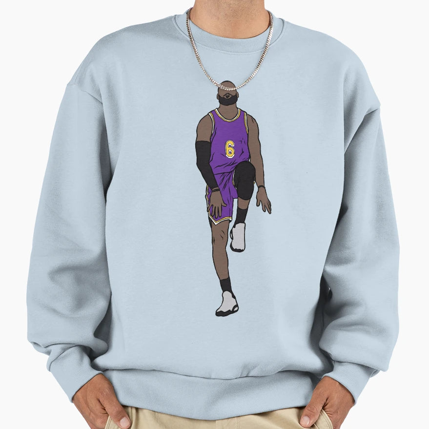 Lebron James Silencer Celebration Sweatshirt - Unique Graphic Unisex - T-Shirt, Sweatshirt, Hoodie