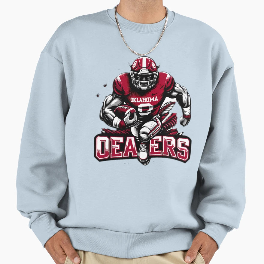 Oklahoma Sooners Sweatshirt - Streetwear Style Men Women - T-Shirt, Sweatshirt, Hoodie
