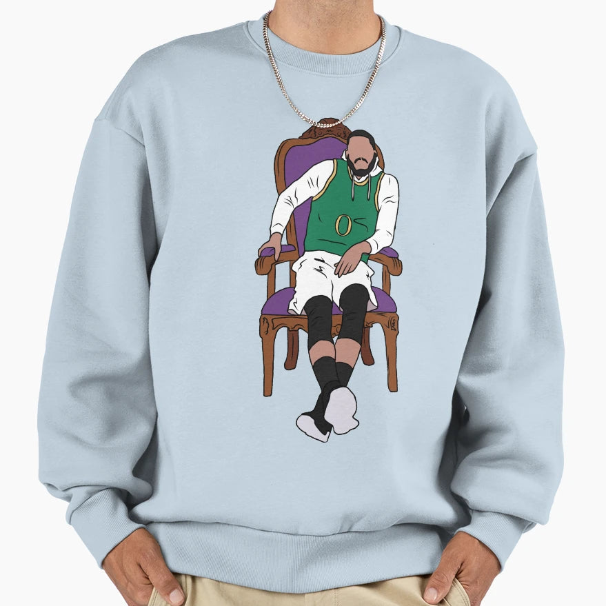 King Tatum Sweatshirt - Fun Novelty Design for Adults - T-Shirt, Sweatshirt, Hoodie