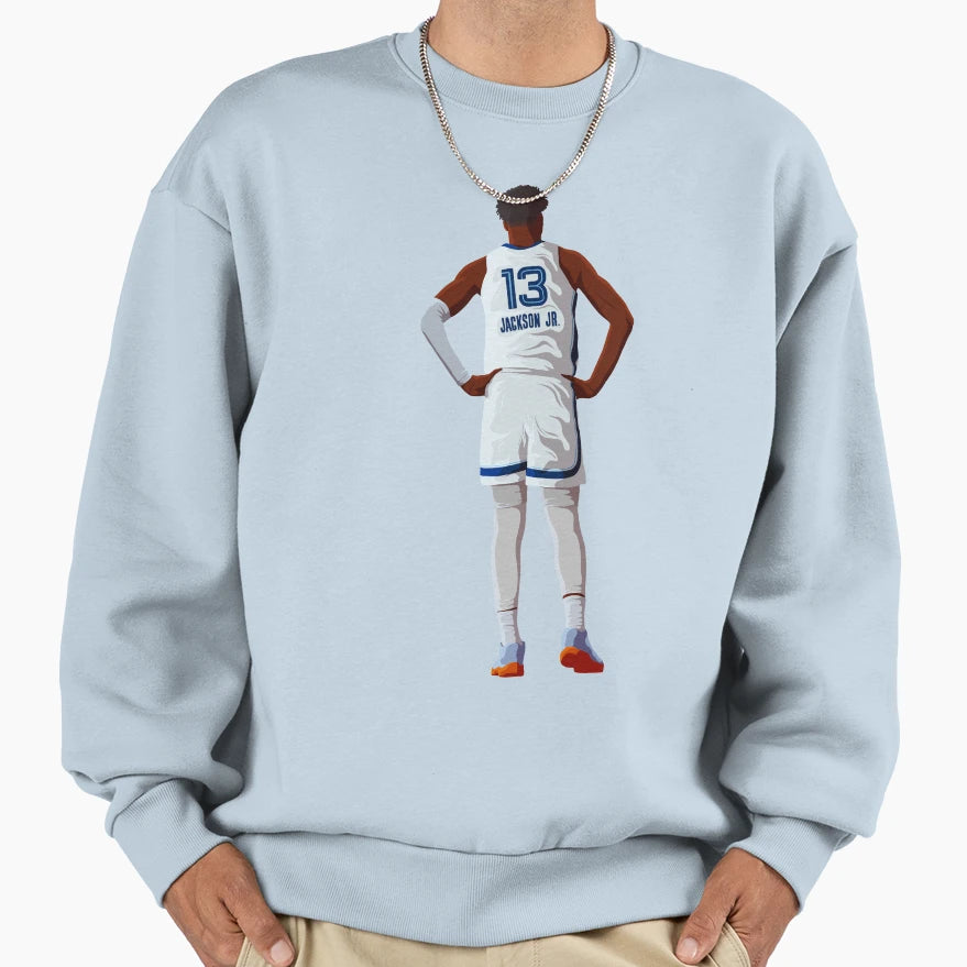 Jaren Jackson Jr Memphis Sweatshirt - Minimalist Print for Adults - T-Shirt, Sweatshirt, Hoodie