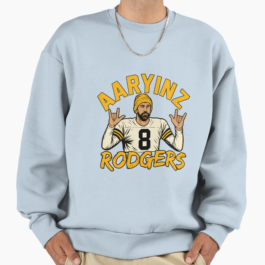 Aarons Aaryinz Rodgers Steelers Meme Sweatshirt - Trendy Graphic for Adults - T-Shirt, Sweatshirt, Hoodie