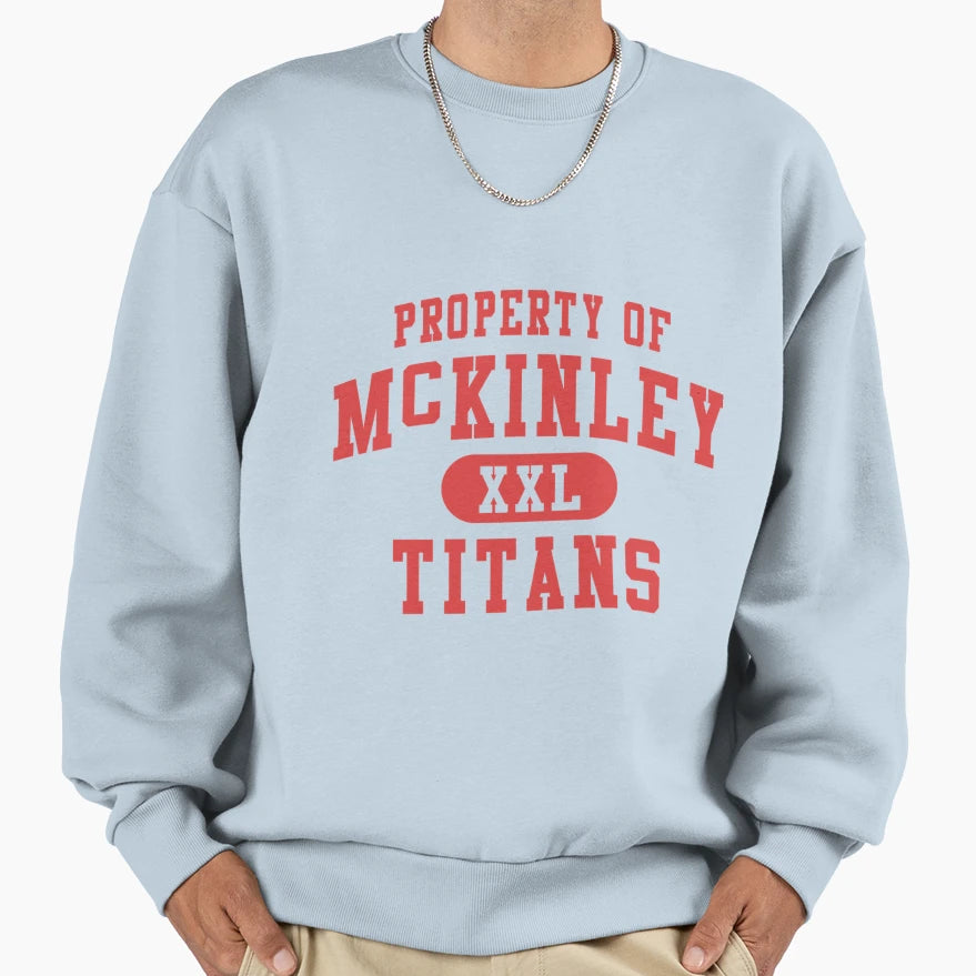Glee Mckinley Titans Red T-Shirt - Graphic Print for Adults - T-Shirt, Sweatshirt, Hoodie