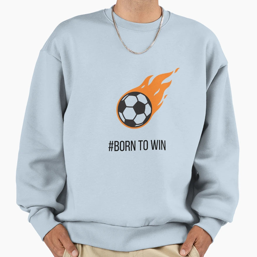 Football Sweatshirt - Casual Everyday Wear Men Women - T-Shirt, Sweatshirt, Hoodie