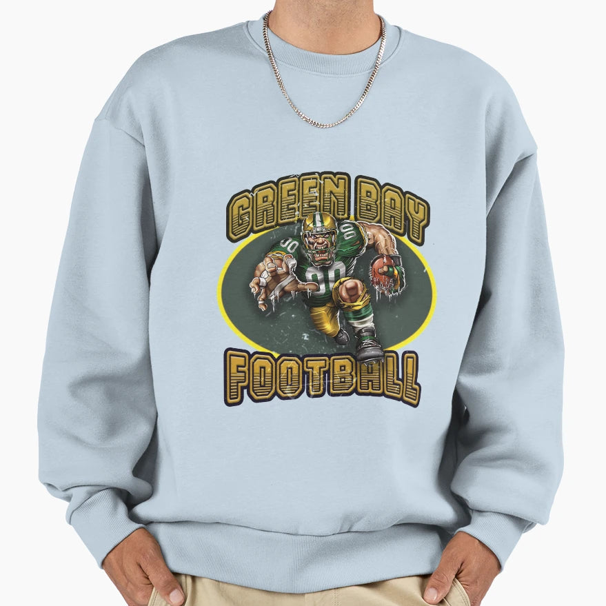 Green Bay Football Sweatshirt - Streetwear Style Unisex - T-Shirt, Sweatshirt, Hoodie