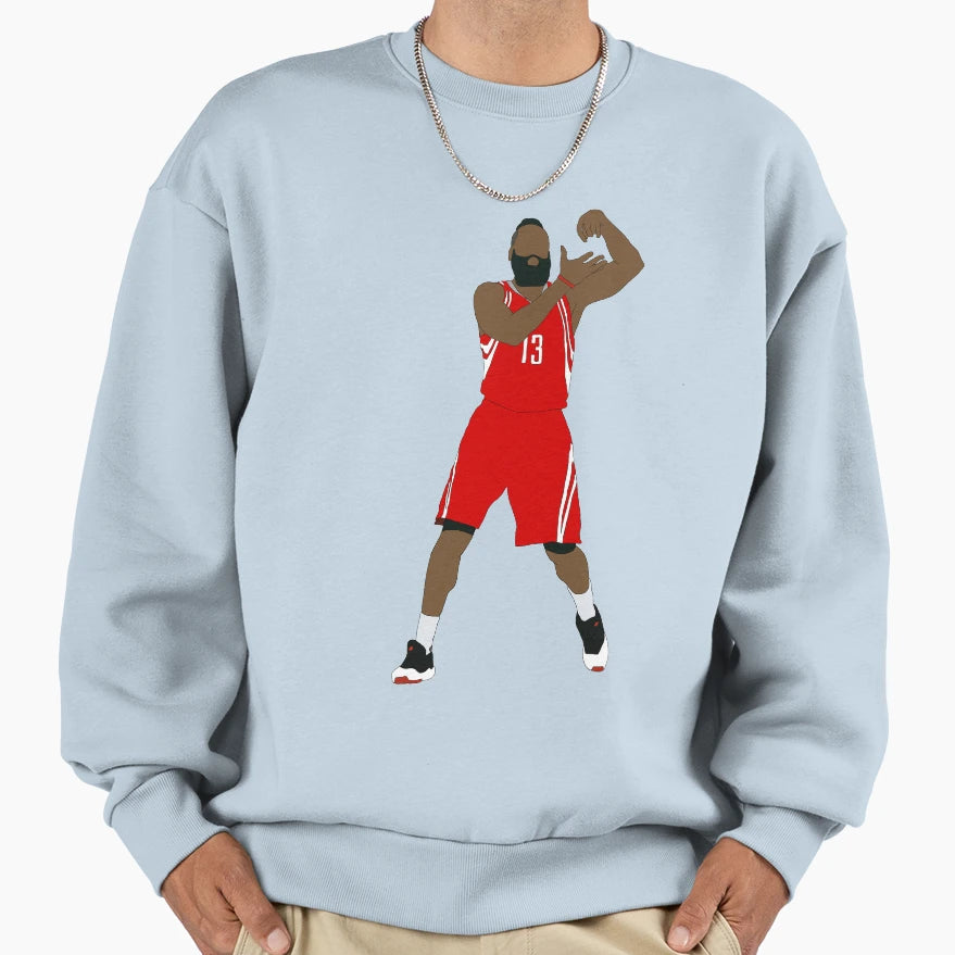 James Harden Cooking Sweatshirt - Graphic Print Unisex - T-Shirt, Sweatshirt, Hoodie