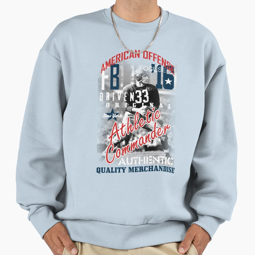 Football Sweatshirt - Novelty Apparel for Adults - T-Shirt, Sweatshirt, Hoodie