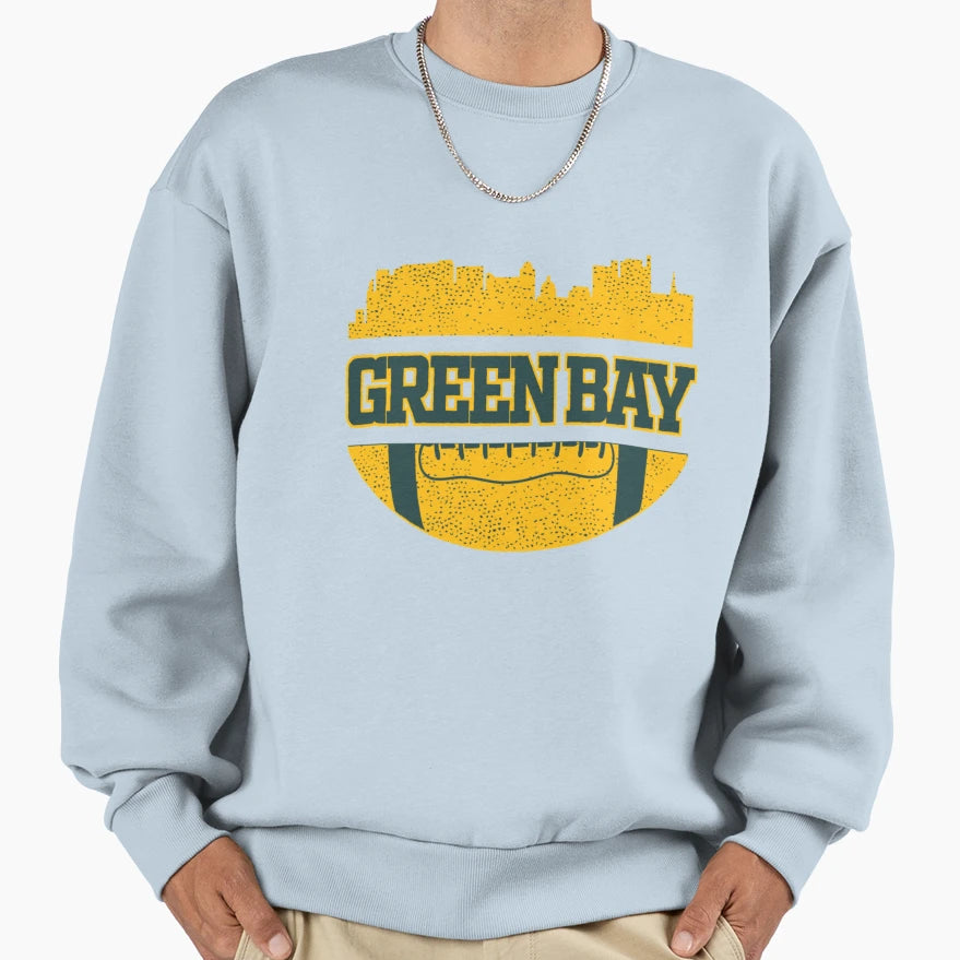 Packers Football Fan Green Bay Sweatshirt - Casual Everyday Wear Men Women - T-Shirt, Sweatshirt, Hoodie