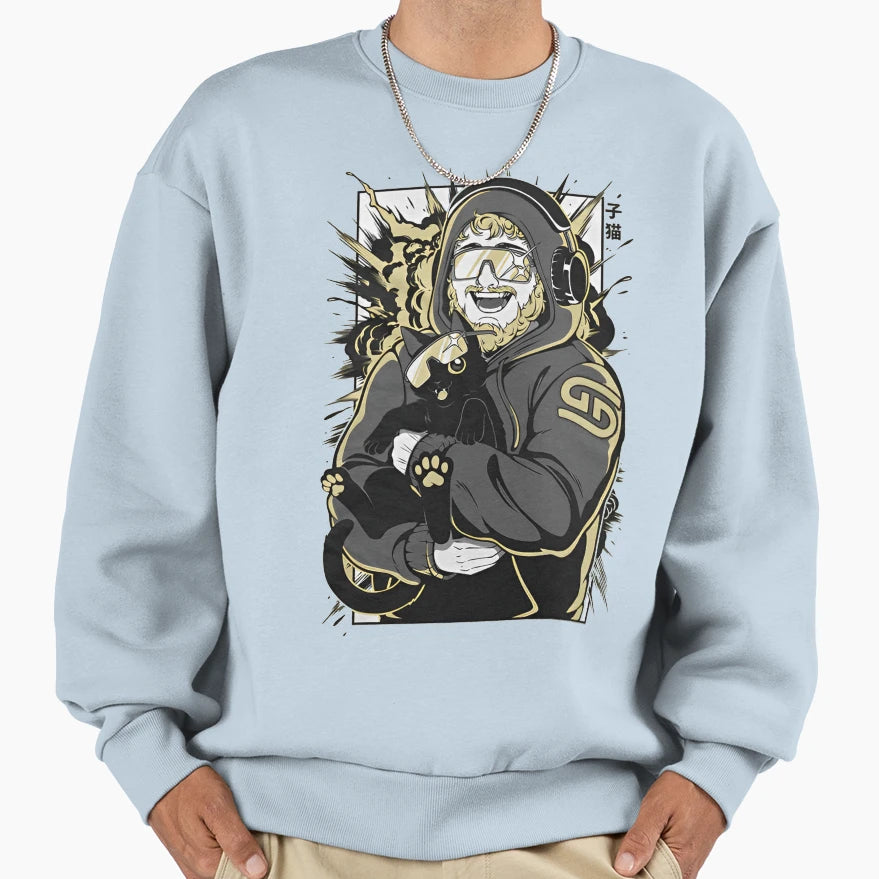 Caseoh Sweatshirt - Casual Everyday Wear Men Women - T-Shirt, Sweatshirt, Hoodie