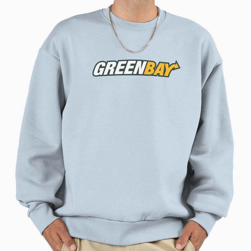 Green Bay Packers Subway Sweatshirt - Fun Novelty Design Unisex - T-Shirt, Sweatshirt, Hoodie