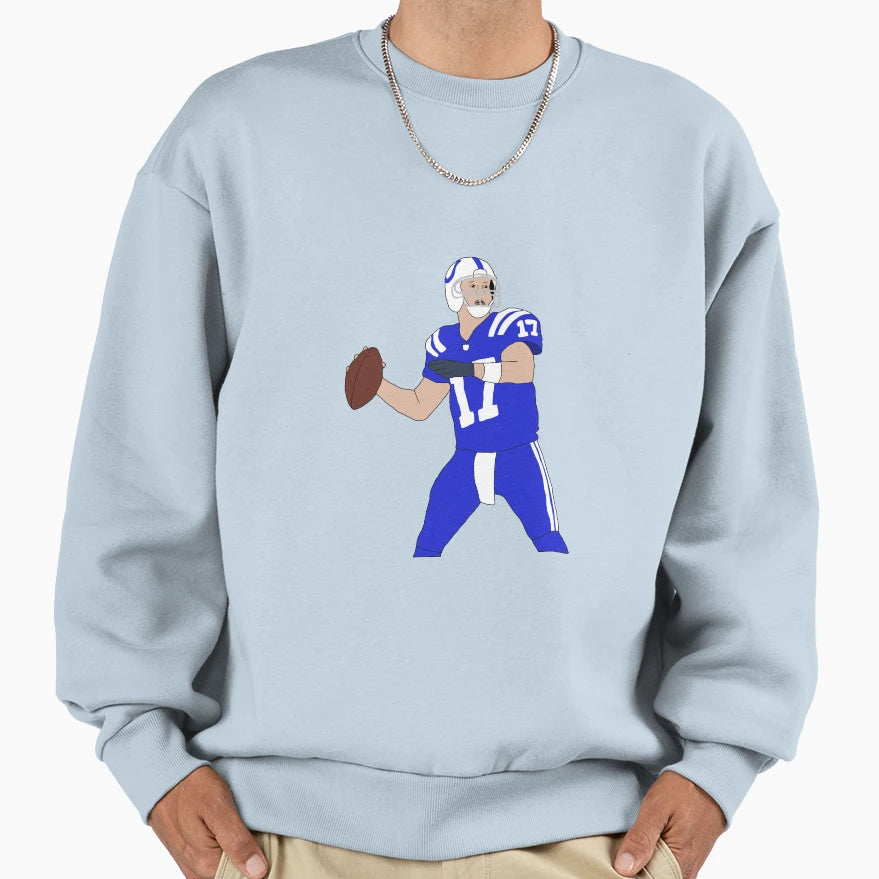 Indianapolis Colts Philip Rivers Sweatshirt - Streetwear Style for Adults - T-Shirt, Sweatshirt, Hoodie
