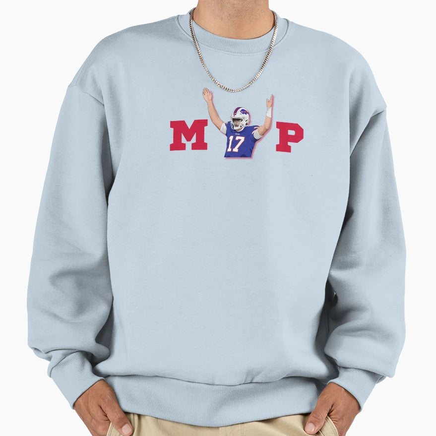 Buffalo Bills Mvp Sweatshirt - Unique Graphic Unisex - T-Shirt, Sweatshirt, Hoodie