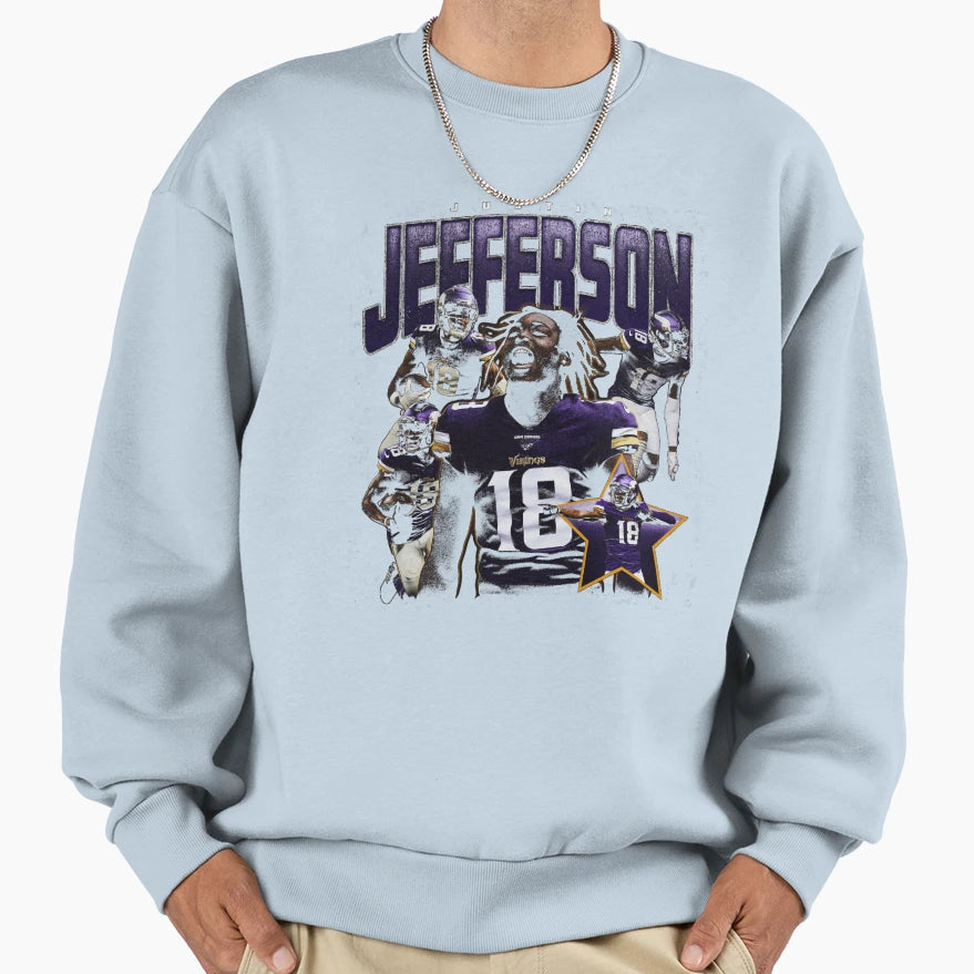 JJ Collage Sweatshirt - Unique Graphic Unisex - T-Shirt, Sweatshirt, Hoodie