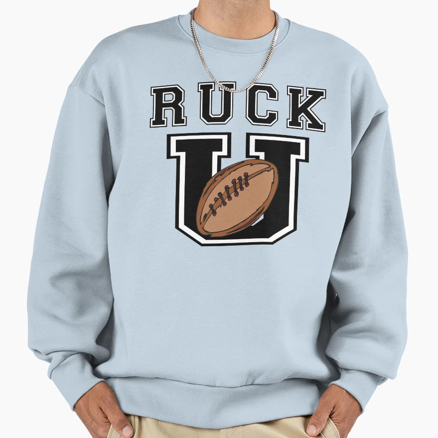 Ruck U Sweatshirt - Trendy Graphic for Adults - T-Shirt, Sweatshirt, Hoodie