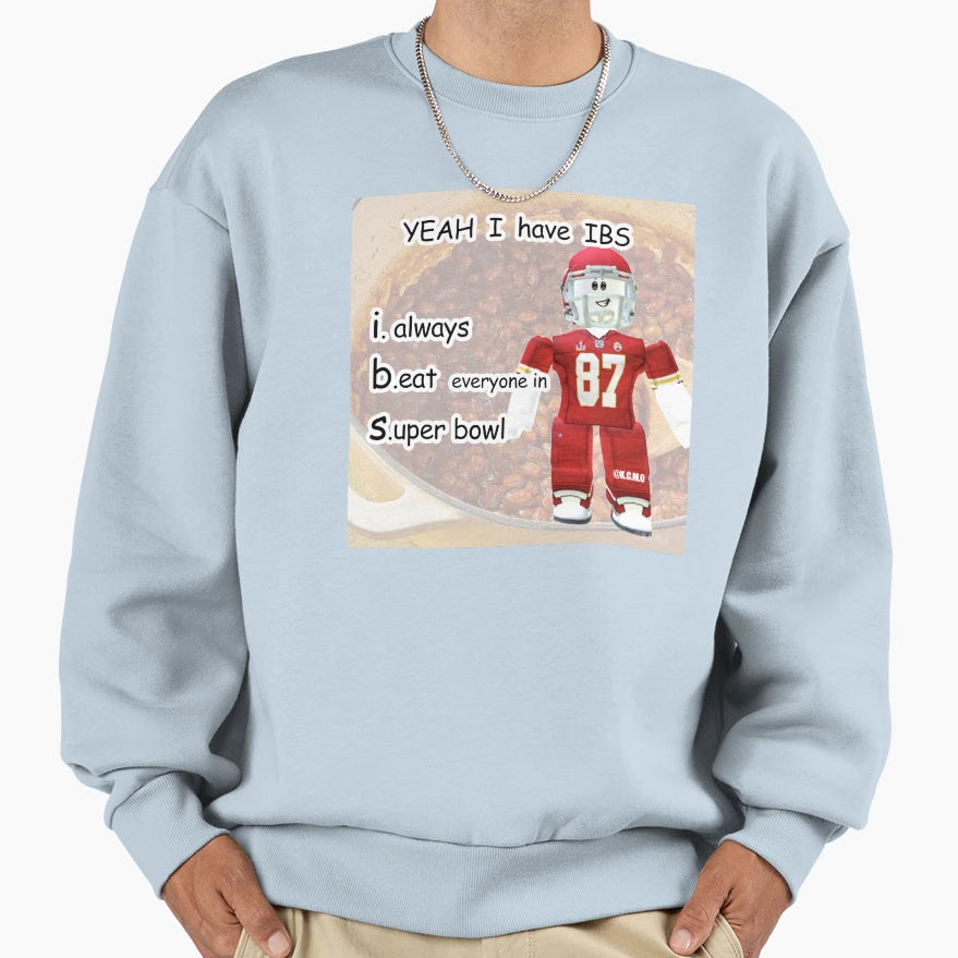 Funny Football Kc Ibs T-Shirt - Aesthetic Graphic Men Women - T-Shirt, Sweatshirt, Hoodie