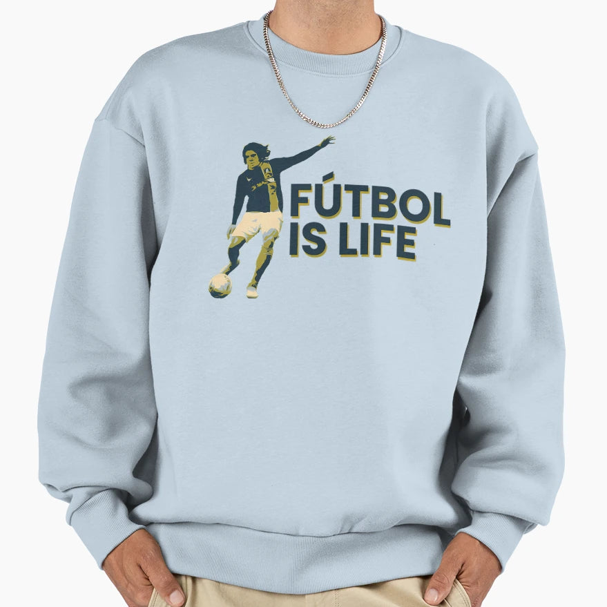 Futbol Is Life Sweatshirt - Custom Art Print for Adults - T-Shirt, Sweatshirt, Hoodie