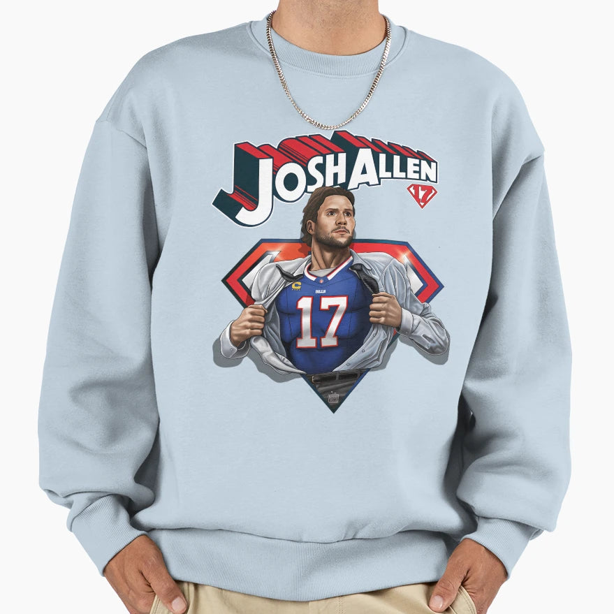 Superman JA Sweatshirt - Graphic Print for Adults - T-Shirt, Sweatshirt, Hoodie