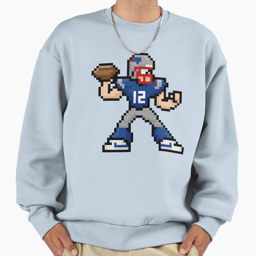 Megaman X New England Sweatshirt - Aesthetic Graphic Men Women - T-Shirt, Sweatshirt, Hoodie