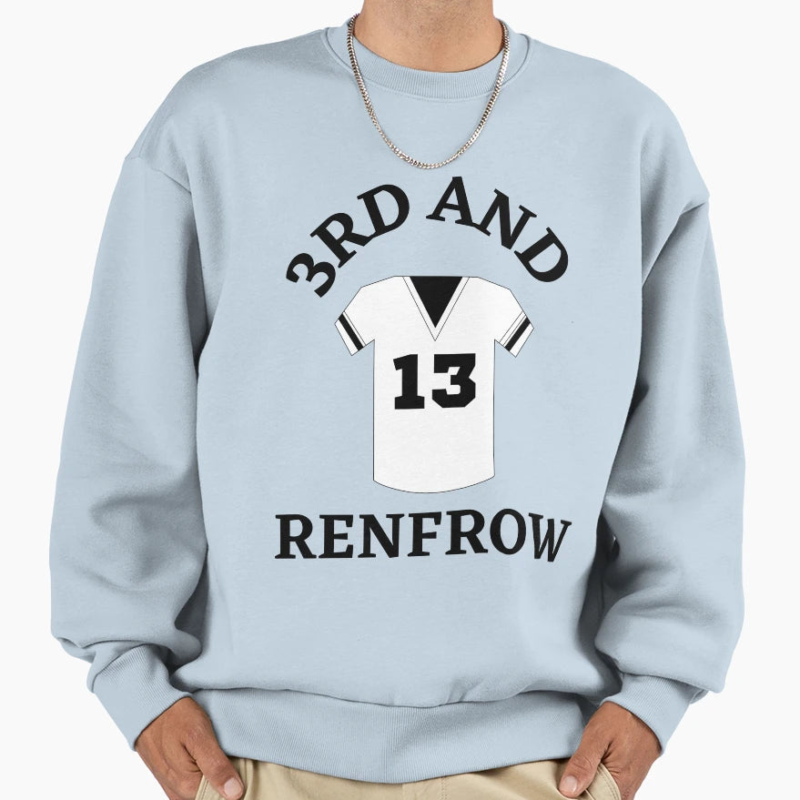 Third And Renfrow Raiders Sweatshirt - Novelty Apparel Unisex - T-Shirt, Sweatshirt, Hoodie