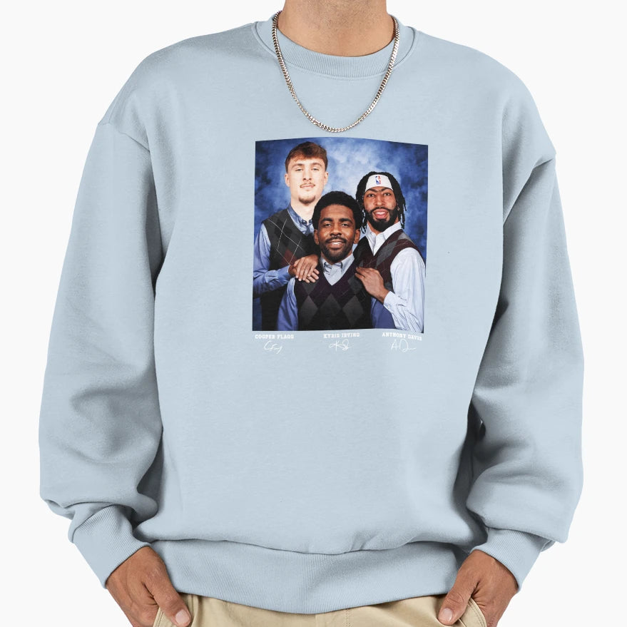 Cooper Flagg Kyrie Irving Sweatshirt - Casual Everyday Wear for Adults - T-Shirt, Sweatshirt, Hoodie