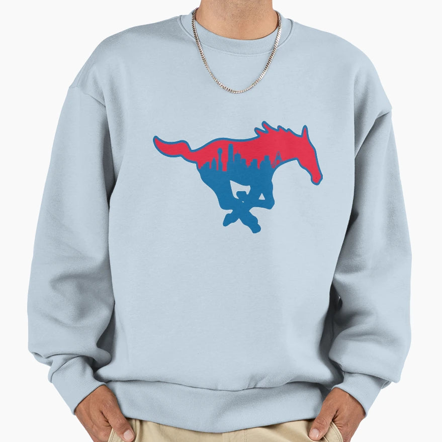 Dallas Skyline Peruna Sweatshirt - Novelty Apparel Men Women - T-Shirt, Sweatshirt, Hoodie