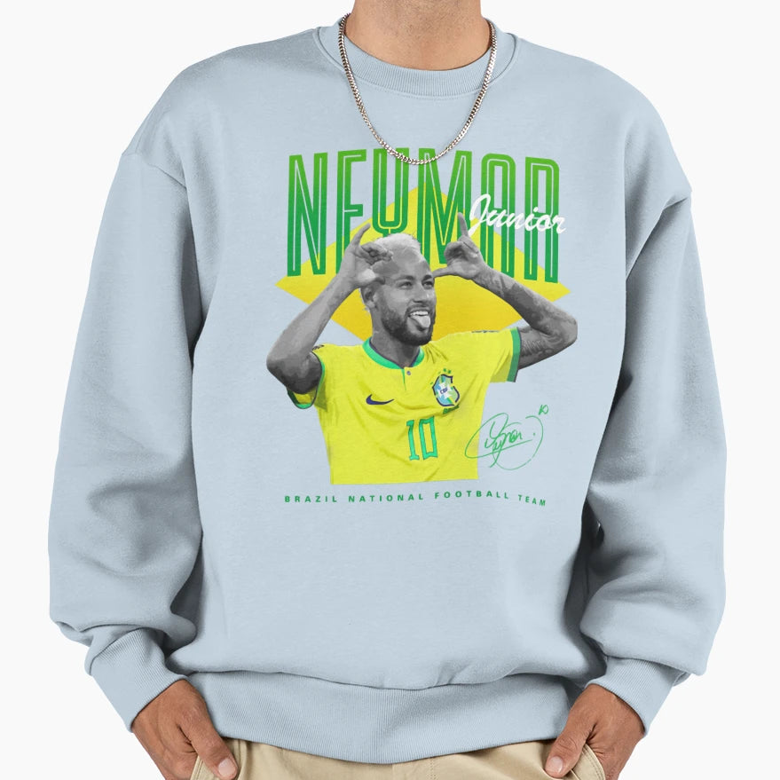 Neymar Jr Sweatshirt - Aesthetic Graphic for Adults - T-Shirt, Sweatshirt, Hoodie